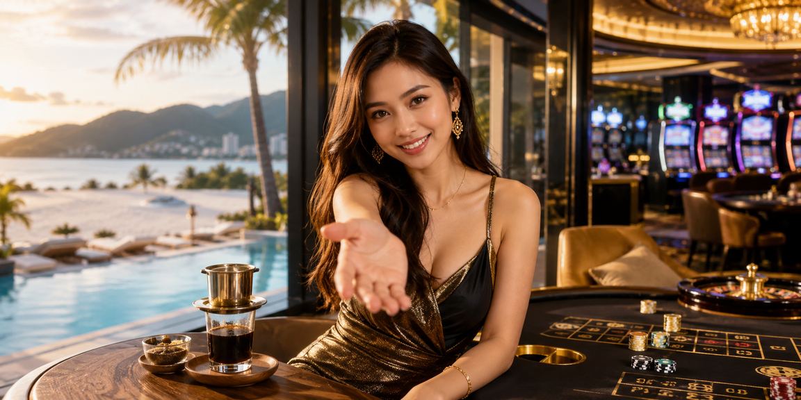Một quán cà phê tại Nha Trang với người chơi cá cược trực tiếp
