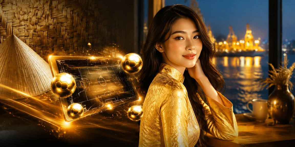 Người chơi đặt cược xổ số tại Vũng Tàu với trang phục truyền thống